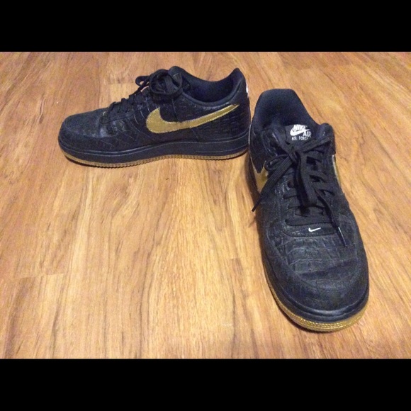 Nike Air Force 1 low crocodile size 10.5 custom - Picture 4 of 8